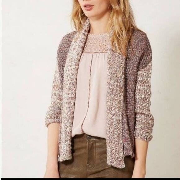Moth woodhouse knit sparkle wool blend cardigan - Picture 1 of 6